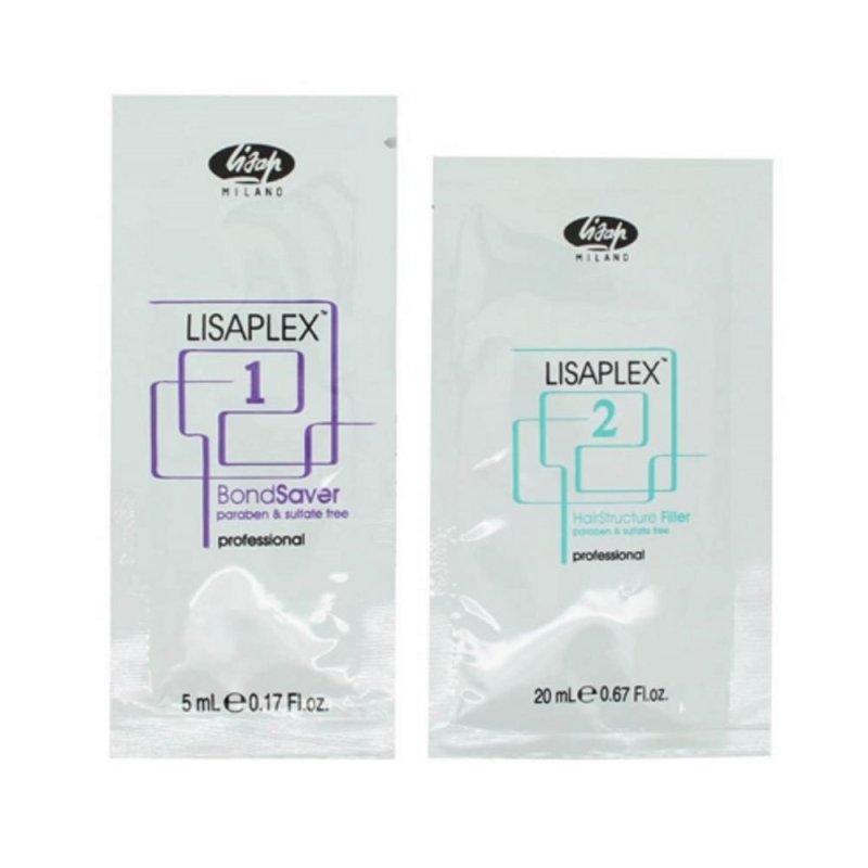 Lisap Lisaplex Single Application Kit Bustine capelli decolorati - Capelli Danneggiati - 30/40