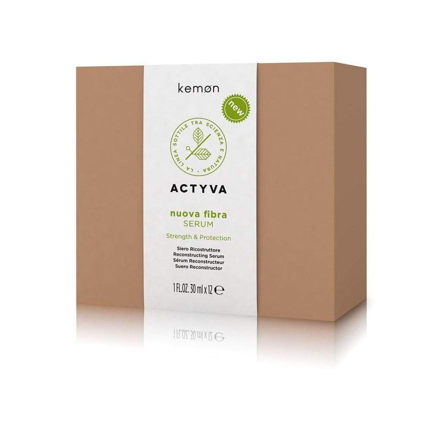 Kemon Actyva Nuova Fibra Serum 12x30ml - Capelli Danneggiati - Omnibus: Compliant