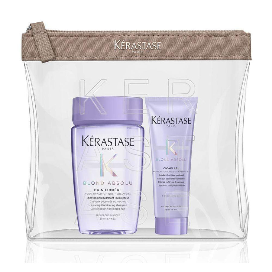 Kerastase Blond Absolu Kit Travel Bain Lumiere + Cicaflash - LA TUA ROUTINE KERASTASE - archived