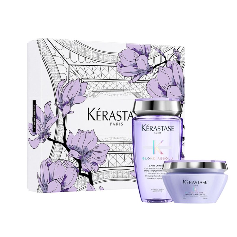 KERASTASE BLOND ABSOLU KIT SHAMPOO, BALSAMO E MASCHERA PER CAPELLI BIONDI -  Salon Service