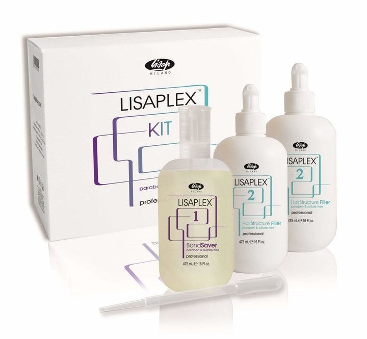 Lisap Lisaplex Salon Kit 3 prodotti 475ml - Capelli Danneggiati - offerta