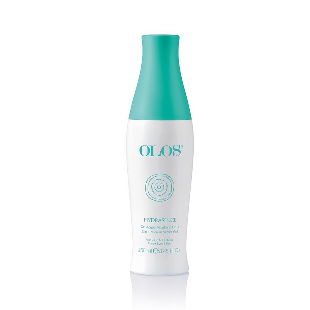 Olos Hydrasence Gel Acqua Micellare 3 in 1 Viso Occhi e Labbra 250ml - Struccanti - Beauty