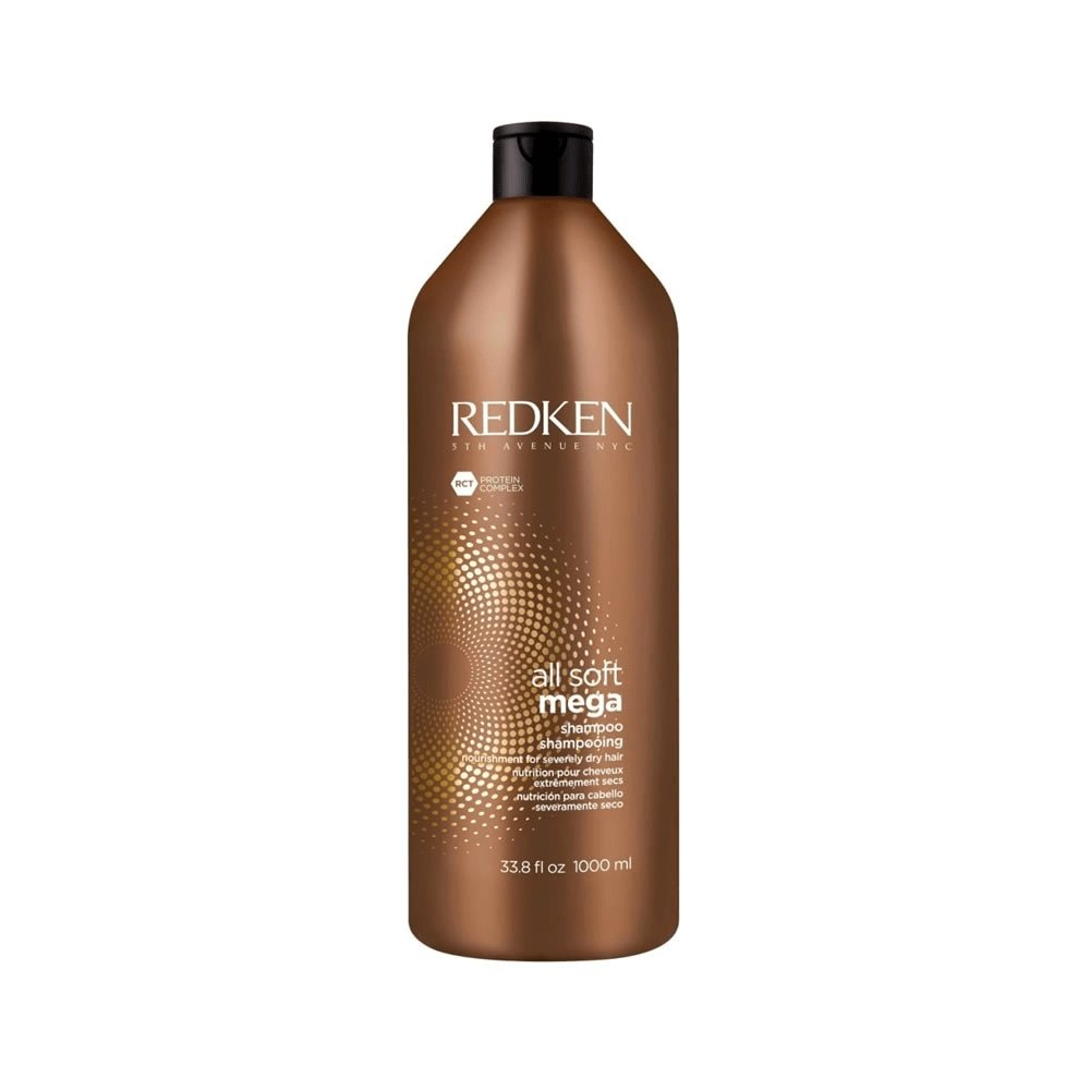 Redken All Soft Mega shampoo 1000ml capelli secchi - Grandi formati - archived