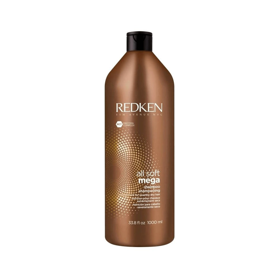 Redken All Soft Mega shampoo 1000ml capelli secchi - Grandi formati - archived