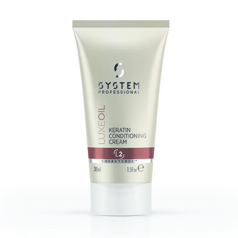 System Professional Luxeoil Keratin Conditioning Cream L2 30ml - Lavaggi Frequenti - archived